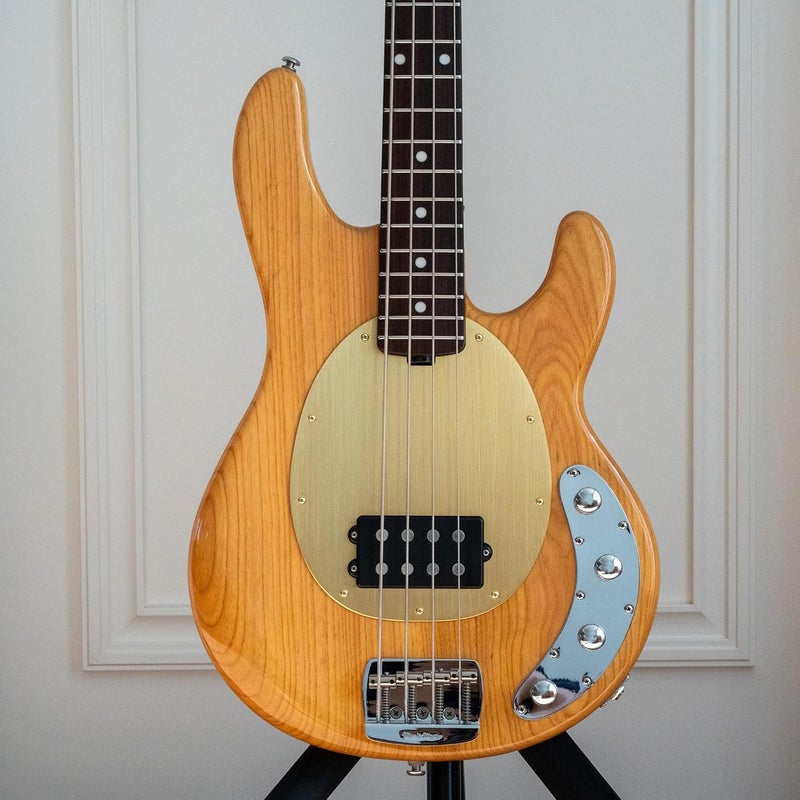 Hemiola Pickguard for Stingray Special Bass Guitars, Gold Anodized, 1 Unit - Image 3